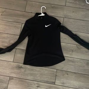 Nike dry fit half zip up